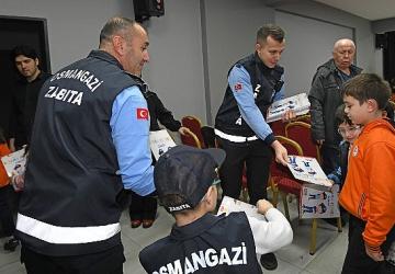 Osmangazi'de Minikler Zabıtanın Görevlerini Öğrendi