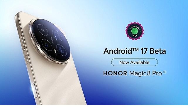 HONOR Magic8 Pro, geliştiriciler için Android 17 Beta 3 desteği sunan ilk cihazlar arasında