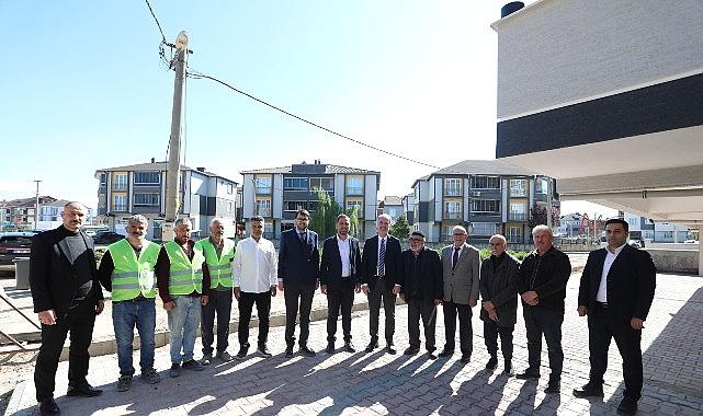 Yeni Mahalle'de 11 Sokakta Tretuvar Çalışması Sürüyor