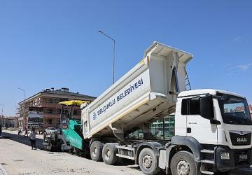 Selçuklu'da Asfalt Sezonu Başladı