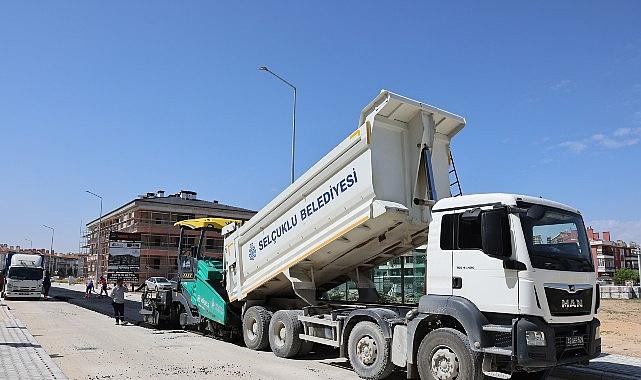 Selçuklu'da Asfalt Sezonu Başladı