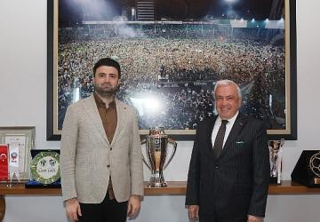 Başkan Şadi Özdemir'den Bursaspor'a tebrik ziyareti