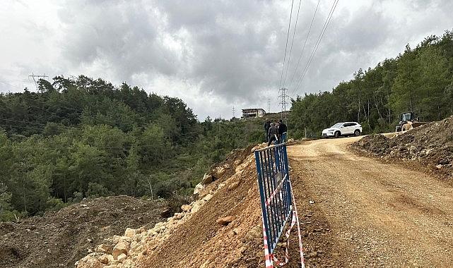 Başkan Topaloğlu Çıralı'da çalışmaları yerinde inceledi