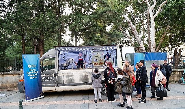 Büyükşehir'den Berat Kandili'nde lokma ve kandil simidi ikramı