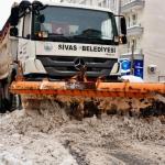 Sivas’ta Yoğun Kar Alarmı: 783 Personel Sahada