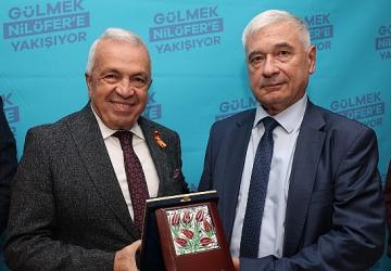 Bulgar heyet, Başkan Şadi Özdemir'i ziyaret etti