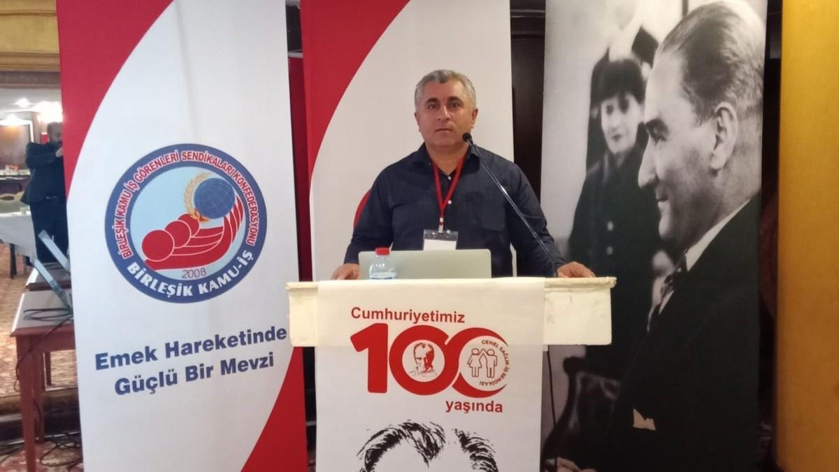 Birleşik Kamu-İş İl Başkanı Aytemir: ‘Kamu emekçilerinin hakkı bir kez daha gasp edildi’