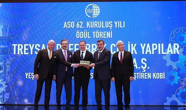 Treysan “Yeşil Dönüşüm Kapasitesini En Çok Geliştiren Firma" seçildi