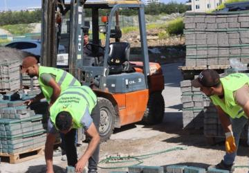 Karaköprü’de yol çalışmaları hız kazandı