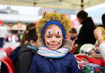 Yeni Yıl Festivali Osmangazi Meydanı'nda Yoğun İlgi Görüyor