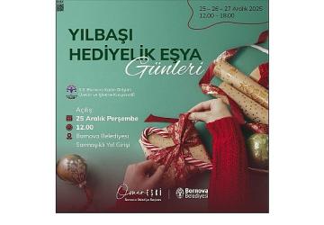 Bornova'da 'Yılbaşı Hediyelik Eşya Günleri' başlıyor