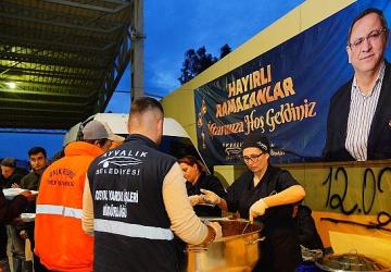 Ayvalık'ta Ramazan Boyunca İftar Sofraları Kurulacak