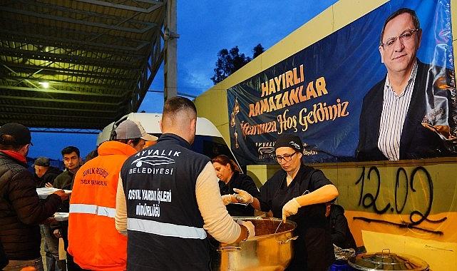 Ayvalık'ta Ramazan Boyunca İftar Sofraları Kurulacak