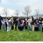 Renklerin en zarif hali buketlerde buluştu