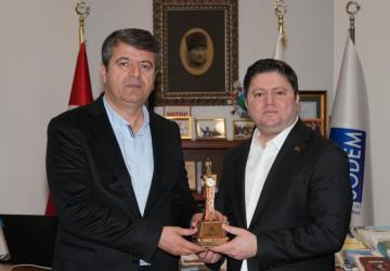 Başkan Tutdere’den Kadıköy Belediye Başkanı Kösedağı’na ziyaret