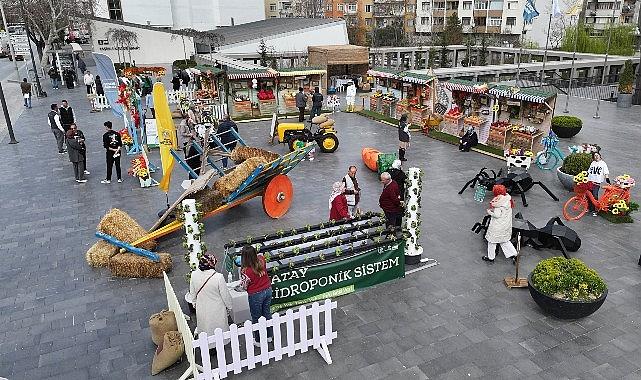 Konya Büyükşehir'in Tarım Haftasına Özel Hazırladığı Stantlar İlgi Görüyor