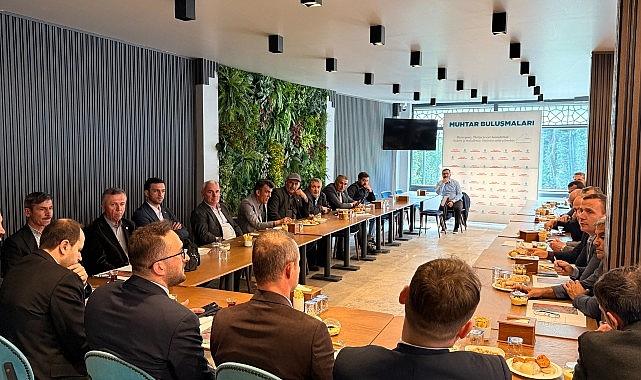 İSU'dan Tarımsal Sulama Projesi İçin Bölge Muhtarlarıyla İstişare Toplantısı