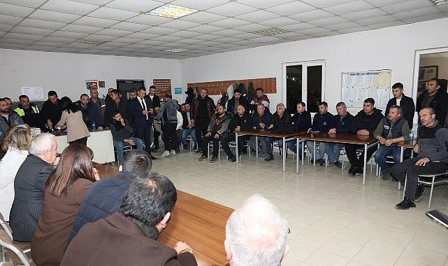 Başkan Şadi Özdemir'den karla mücadele ekiplerine teşekkür