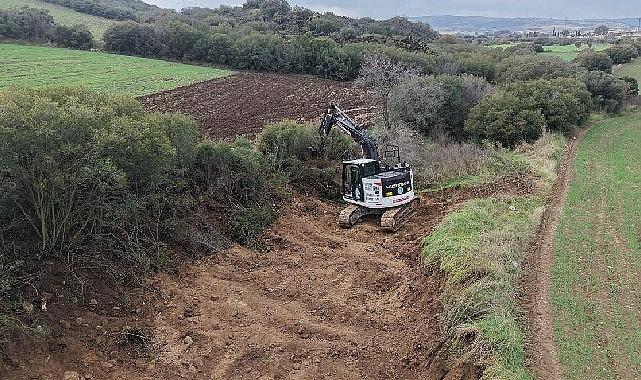 Büyükşehir Tarım Arazilerini Taşkınlara Karşı Koruyor