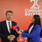 29 Ekim Cumhuriyet Bayramı resepsiyonu düzenlendi - Videolu Haber