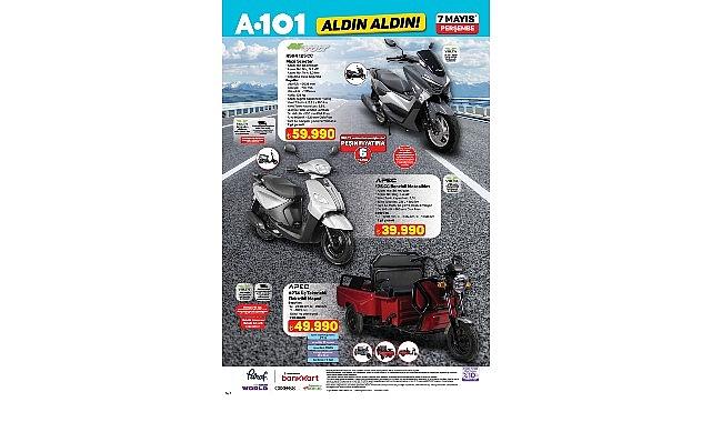 7 Mayıs'ta A101'de Mobilite Ürünleri Dikkatleri Çekiyor