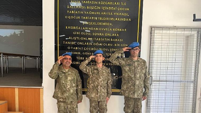 Ayvalık'ın Özel Çocukları Temsili Askerlik Gururu Yaşadı