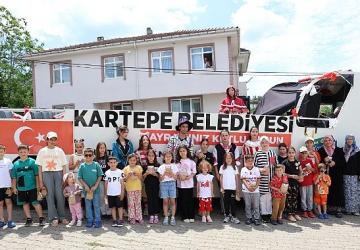 Kartepe'de Bayram Coşkusu Mahalle Mahalle Yaşandı