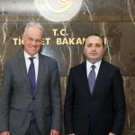 Ticaret Bakan Yardımcısı Tuzcu, AB Komisyonu yetkilisi Koopman ile görüştü