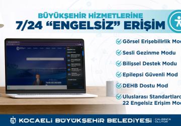 Kocaeli’nin Web Hizmetleri Artık Daha Erişilebilir