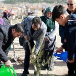 Nevşehir'de Binlerce Fidan Toprakla Buluştu