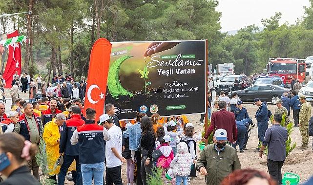 Başkan Özyiğit, Emirler'deki yeşil seferberliğe katıldı