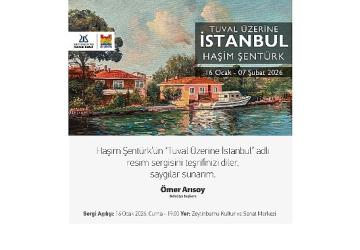 Haşim Şentürk'ün Yeni Resim Sergisi, Zeytinburnu Kültür Sanat'ta Açılıyor!