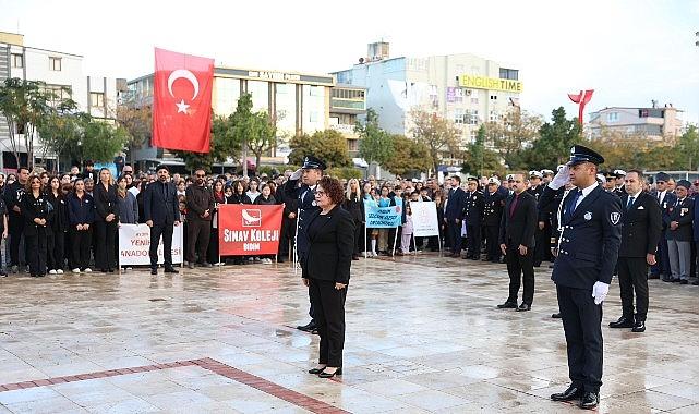 Didim, Ulu Önder Mustafa Kemal Atatürk'ü Saygı ve Özlemle Andı