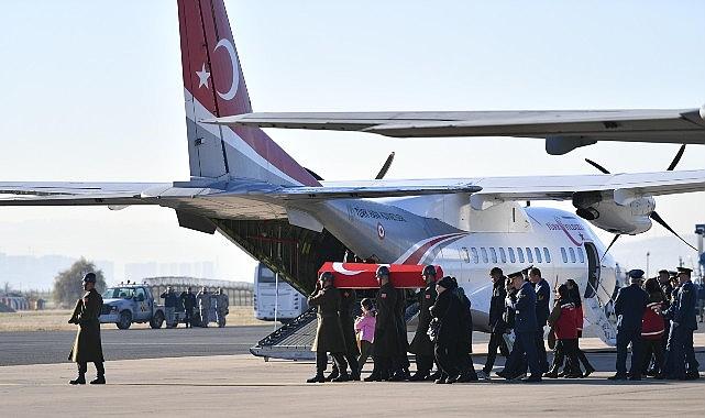Kahraman Şehitlerimiz Resmî Törenle Ebediyete Uğurlandı
