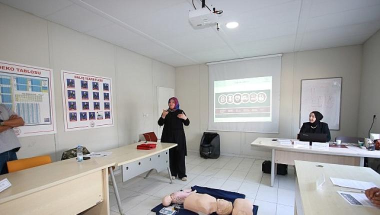 Yol ve Bakım personeline hayat kurtaran eğitim