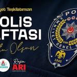 Başkan Arı, Türk Polis Teşkilatının 181. Kuruluş Yıl Dönümünü Kutladı