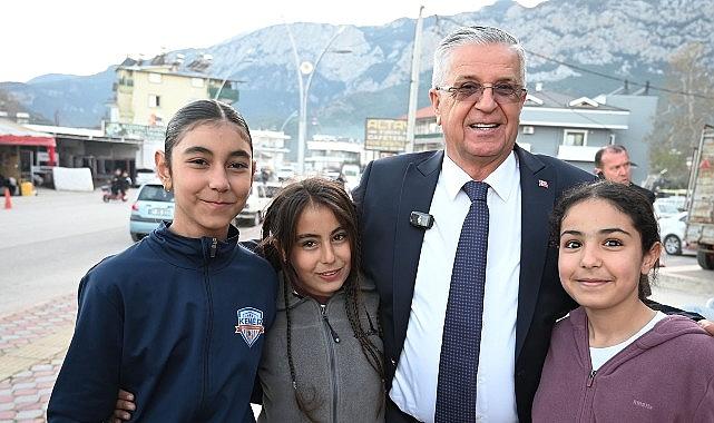 İftar sofrası Kuzdere'de kuruldu