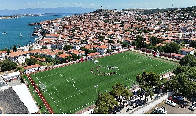 Ayvalık'ta 19 Mayıs Coşkusu