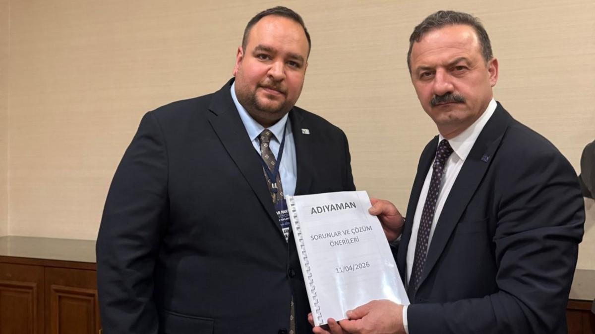 Başkan Alsan’dan Yavuz Ağıralioğlu’na Adıyaman raporu