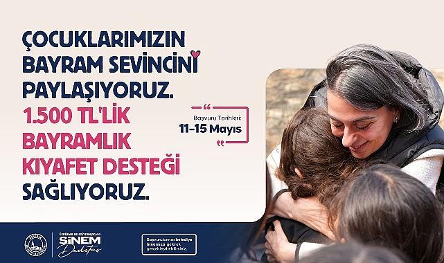 Üsküdar Belediyesi'nden Çocukların Bayram Sevincine 1500 Liralık Kıyafet Desteği