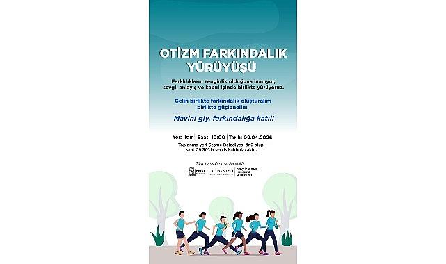 Otizm farkındalık yürüyüşü Çeşme'de düzenleniyor