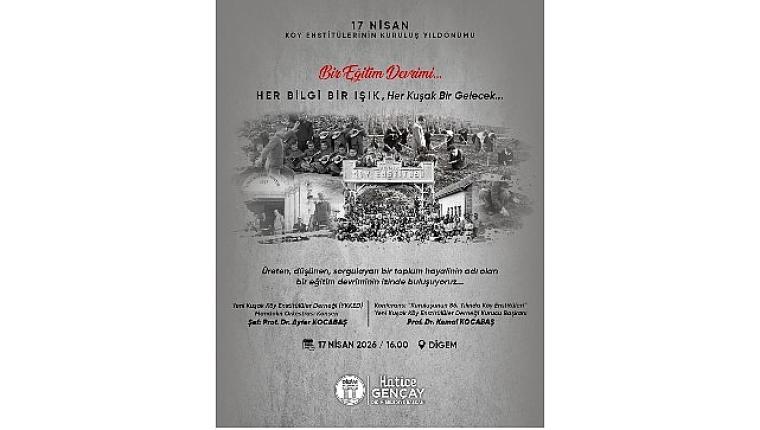 Didim Belediyesi 'Kuruluşunun 86. Yılında Köy Enstitüleri' Paneli Düzenliyor