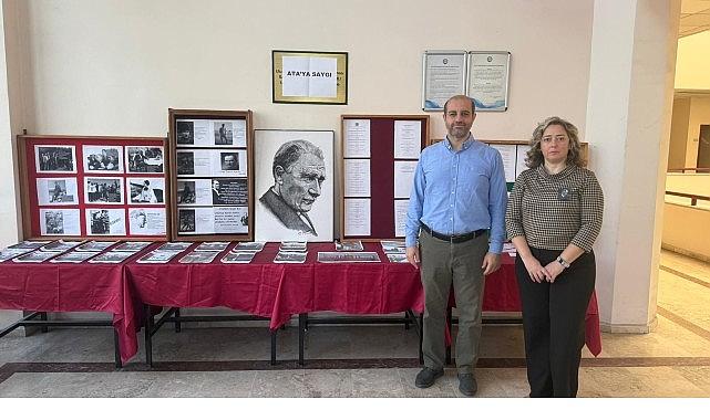 EÜ'de “Atatürk'ü Anma" köşesi açıldı