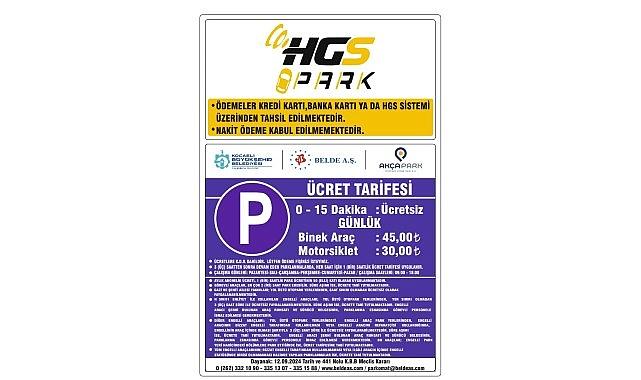 “HGS Park" döneminde sıra Karamürsel'de