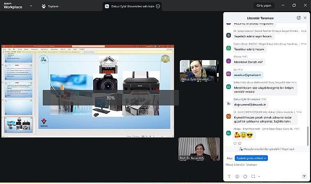 DEÜ'den TÜBİTAK Proje Eğitimi: Yüzlerce Öğrenci ve Öğretmen Katıldı