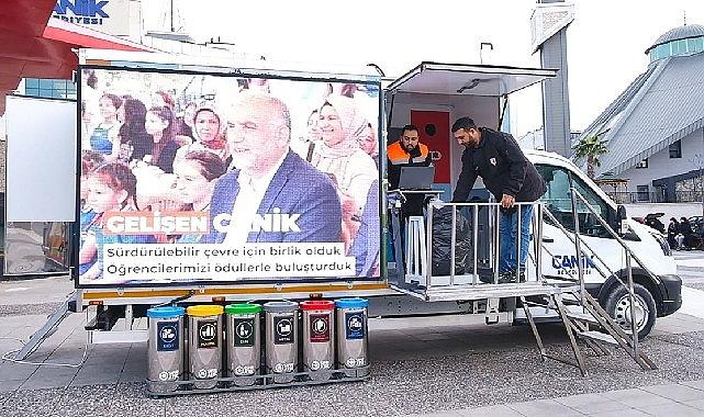 Canik'te 5 Ton Atık Geri Dönüşüme Kazandırıldı 