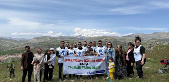 SES Adıyaman Şubesi’nden ekolojik yıkıma karşı fidan dikim etkinliği - Videolu Haber