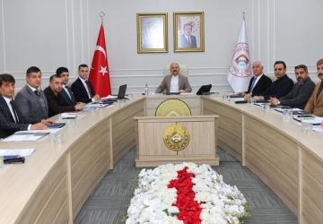 Adıyaman İl Özel İdaresi'nin yürüttüğü yatırımlar masaya yatırıldı