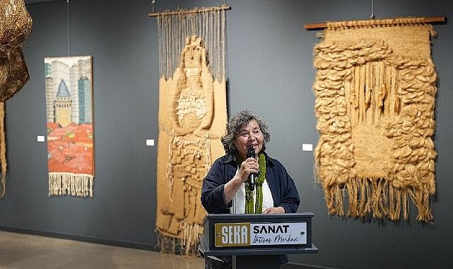 'Doku Renk ve İzler', ilmek ilmek bu sergide