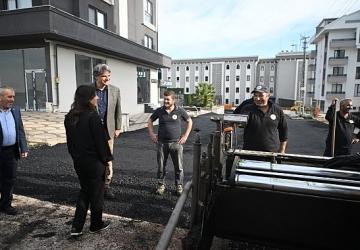 Başkan Kocaman Çalışmaları Yerinde İnceledi